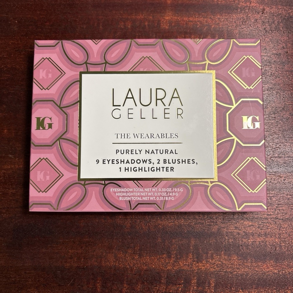 Laura Geller The Wearables Purely Natural Multi-Finish Eye +‎ Face Palette New